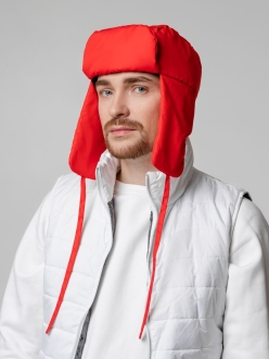 Изображение №10 | Шапка-ушанка Shelter, красная