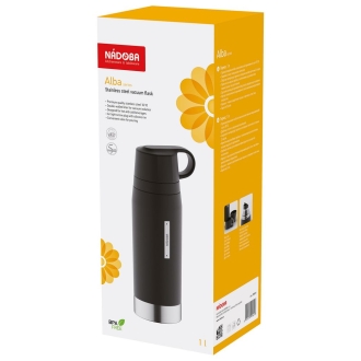 Изображение №2 | Термос Alba Duo, черный