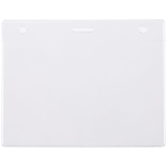 Изображение №1 | Карман для бейджа Lucid, горизонтальный, из фактурного ПВХ