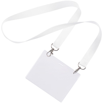 Изображение №6 | Карман для бейджа Lucid, горизонтальный, из фактурного ПВХ