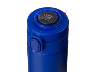 Изображение №7 | Вакуумная термокружка с индикатором и медной изоляцией «Bravo», тубус, 400 мл (синий)