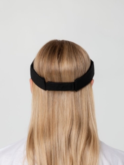 Изображение №11 | Козырек Active, черный с белым кантом