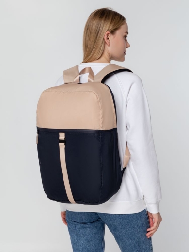 Изображение №9 | Рюкзак coolStuff, темно-синий с бежевым