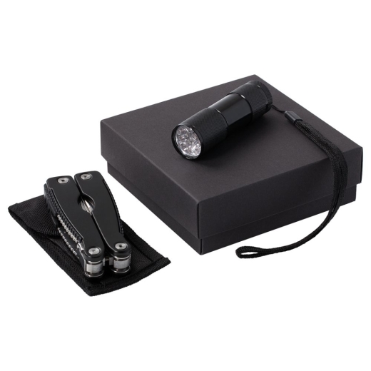 Изображение №2 | Набор Handmaster: фонарик и мультитул, черный