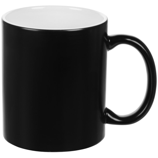 Изображение №1 | Кружка «Хамелеон», глянцевая, черная