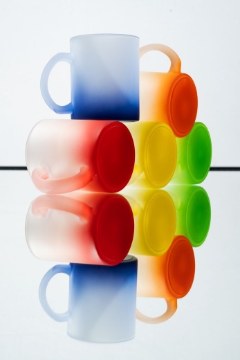 Изображение №4 | Кружка Grade Fade для сублимационной печати, матовая, синяя