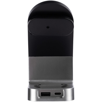 Изображение №5 | Зарядная станция с часами E-Store для смартфона, часов и наушников, черная