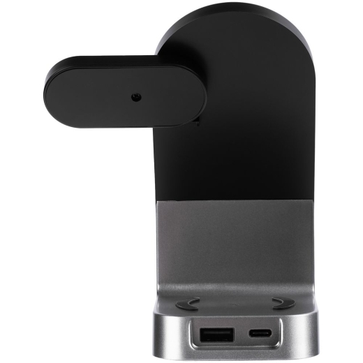 Изображение №6 | Зарядная станция с часами E-Store для смартфона, часов и наушников, черная