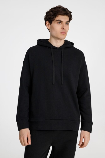 Изображение №1 | Худи унисекс H2, черное, размер XS/S