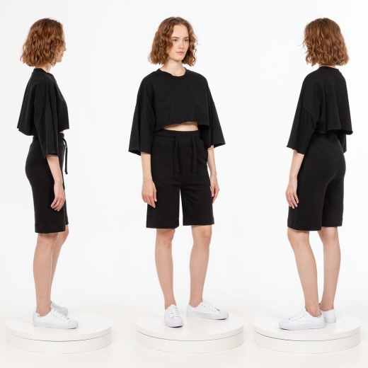 Изображение №4 | Шорты J3, черные, размер XS/S