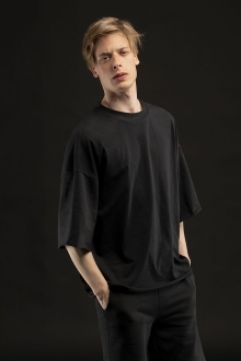 Изображение №1 | Футболка унисекс T1, черная, размер XS/S