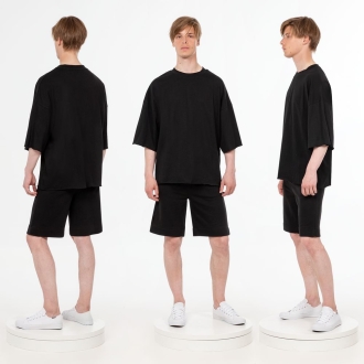 Изображение №4 | Футболка унисекс T1, черная, размер XS/S