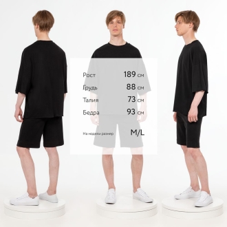 Изображение №5 | Футболка унисекс T1, черная, размер XS/S