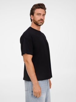 Изображение №5 | Футболка оверсайз унисекс Legacy, черная, размер XS