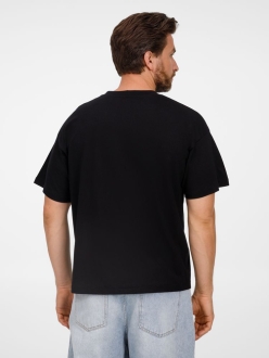 Изображение №6 | Футболка оверсайз унисекс Legacy, черная, размер XS