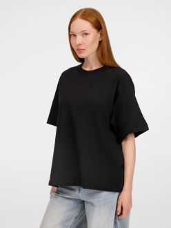 Изображение №10 | Футболка оверсайз унисекс Legacy, черная, размер XS