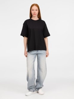 Изображение №12 | Футболка оверсайз унисекс Legacy, черная, размер XS