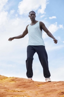 Изображение №7 | Майка унисекс Crusader TT, голубая, размер XS