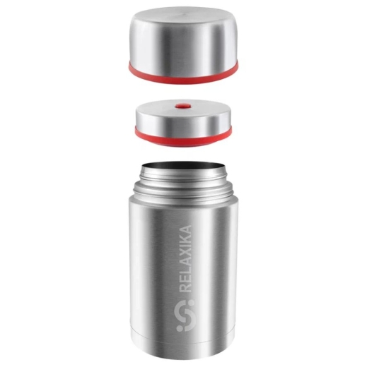 Изображение №2 | Термос для еды Relaxika 1200, в чехле, стальной