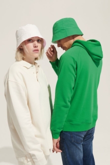 Изображение №4 | Панама Nylon двусторонняя, молочная с розовым, размер S/M