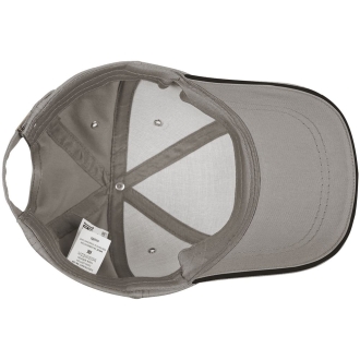 Изображение №3 | Бейсболка Canopy, серая с черным кантом