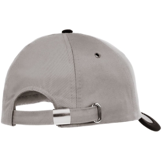 Изображение №2 | Бейсболка Honor, серая с черным кантом