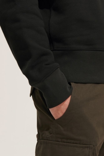 Изображение №5 | Свитшот унисекс Authentic, серый меланж, размер XS