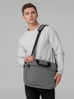 Изображение №6 | Сумка для ноутбука The First, серая