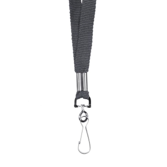 Изображение №4 | Лента с карабином Colorplan, серая