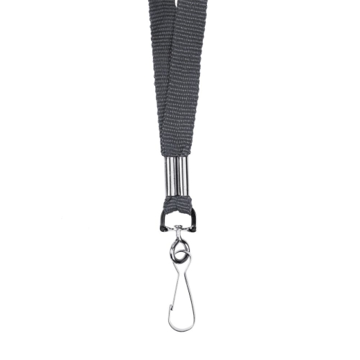 Изображение №4 | Лента с карабином Colorplan, серая