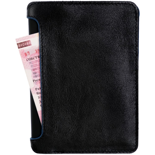 Изображение №7 | Автобумажник Arrival, черный с синим