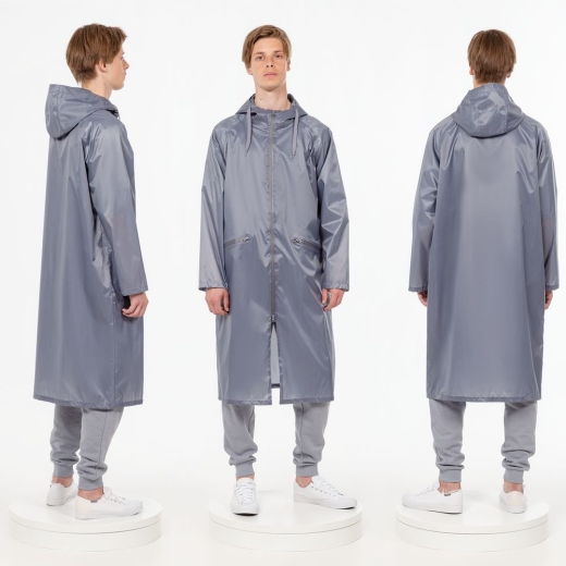 Изображение №5 | Дождевик R2, серый, размер XS/S