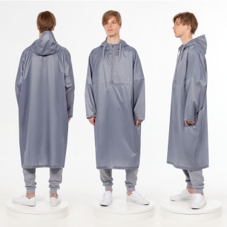 Изображение №6 | Дождевик-анорак R1, серый, размер XS/S