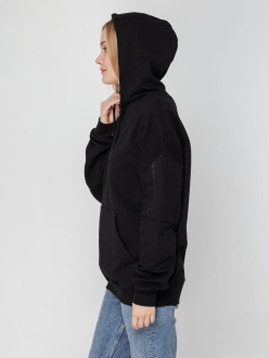 Изображение №10 | Худи унисекс Hand Some, черное, размер XS/S