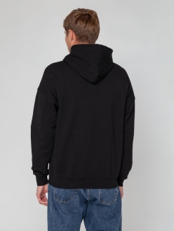 Изображение №13 | Худи унисекс Hand Some, черное, размер XS/S