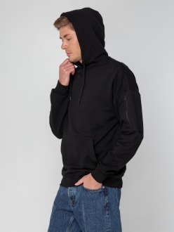 Изображение №14 | Худи унисекс Hand Some, черное, размер XS/S