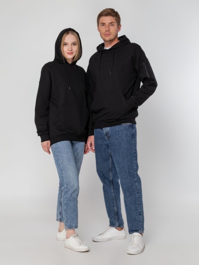 Изображение №15 | Худи унисекс Hand Some, черное, размер XS/S