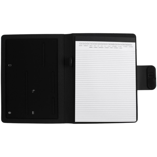 Изображение №6 | Папка с блокнотом Midstream, черная