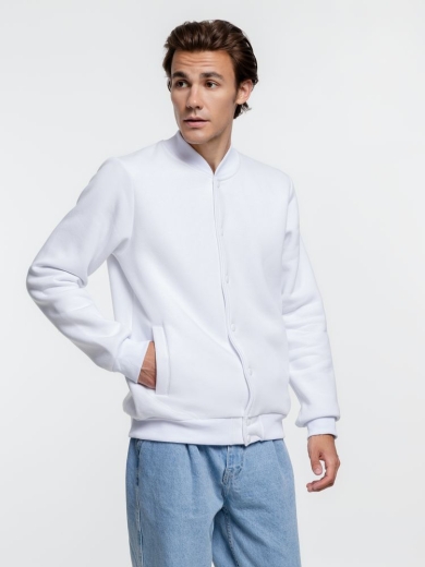 Изображение №1 | Бомбер Graduate, белый, размер S