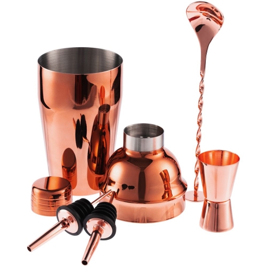 Изображение №2 | Набор для приготовления коктейлей Pourpour, медный