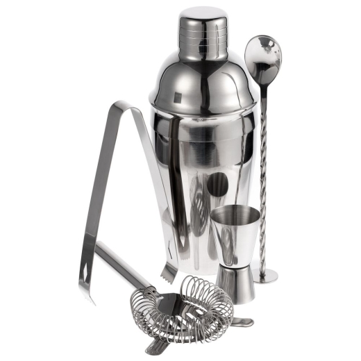 Изображение №1 | Набор для приготовления коктейлей Troubleshooter, серебристый