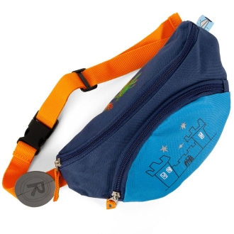 Изображение №7 | Поясная сумка детская Kiddo, синяя с голубым