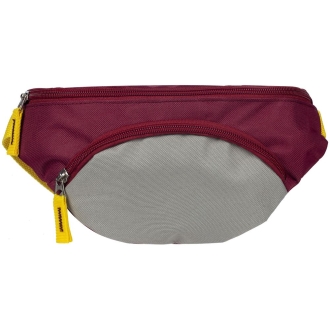 Изображение | Поясная сумка детская Kiddo, бордовая с серым
