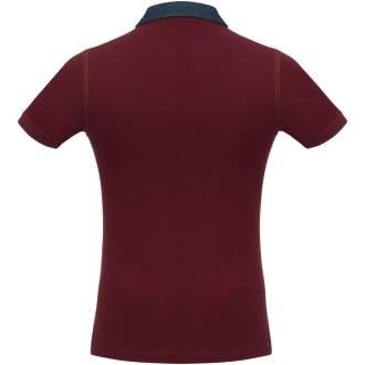 Изображение №2 | Рубашка поло мужская DNM Forward бордовая, размер S