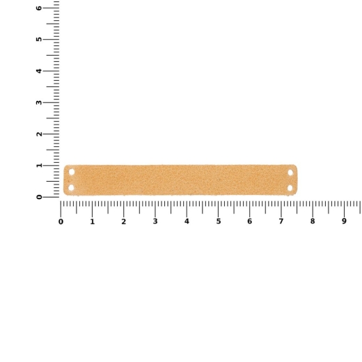Изображение №3 | Лейбл кожаный Beta, XS, бежевый
