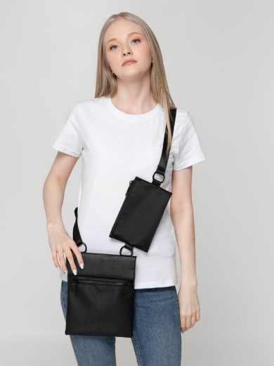 Изображение №6 | Сумка через плечо ringLink с отстегивающимся органайзером, черная