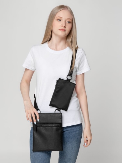 Изображение №7 | Сумка через плечо ringLink с отстегивающимся органайзером, черная