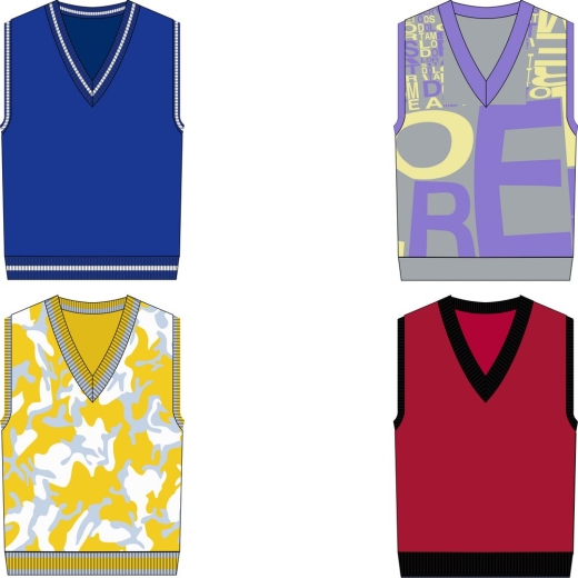 Изображение №1 | Жилет на заказ Classic Fint, акрил, размер XS