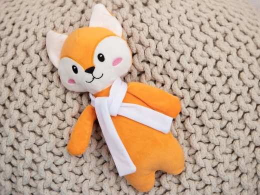 Изображение №5 | Мягкая игрушка Beastie Toys, лисенок с белым шарфом