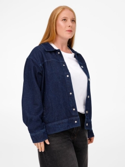 Изображение №9 | Куртка джинсовая O1, темно-синяя, размер M/L